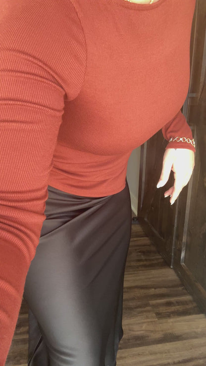 Rebel Child Satin Skirt